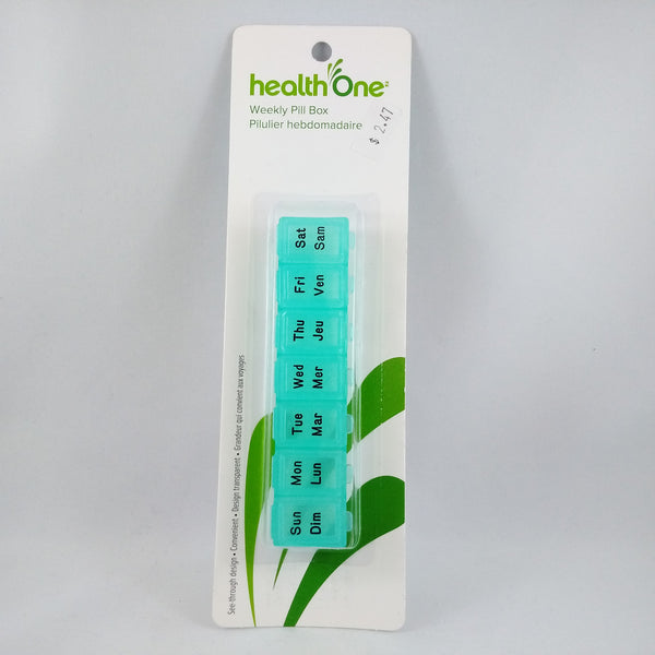 H ONE PILL ORGANIZER WEEKLY MINI 1'S - Queensborough Community Pharmacy