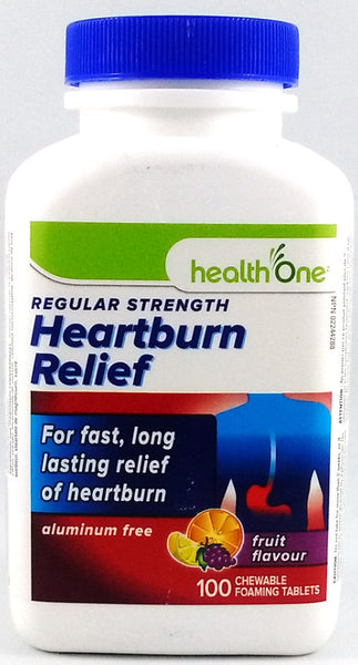 H ONE HEARTBURN RELIEF FRUIT 100'S - Queensborough Community Pharmacy