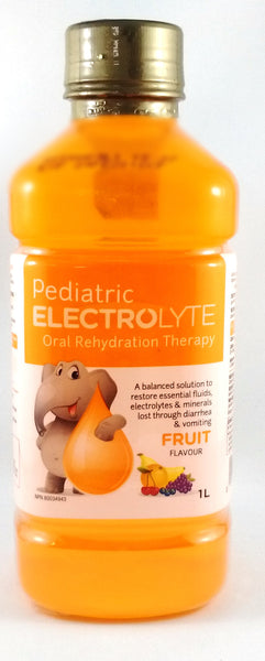 PEDIATRIC ELECTROLYTE-FRUIT 1L / 3.56 / 4.628 - Queensborough Community Pharmacy