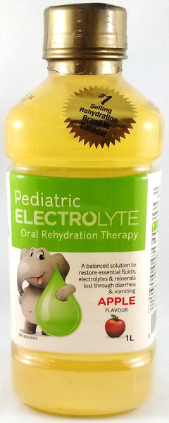 PEDIATRIC ELECTROLYTE-APPLE 1L / 4.22 / 5.486 - Queensborough Community Pharmacy