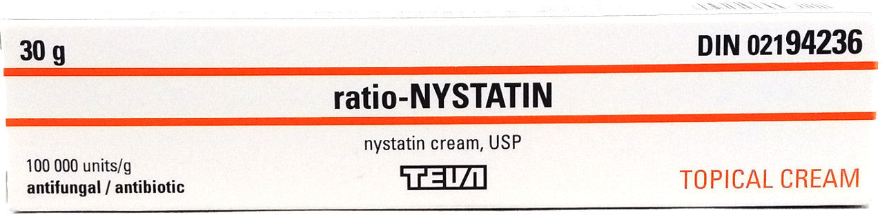 RATIO-NYSTATIN CREAM 30G - Queensborough Community Pharmacy