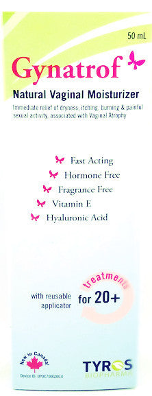 GYNATROF VAGINAL LUBRICANT GEL 50ML - Queensborough Community Pharmacy - 1