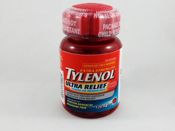 TYLENOL TABS ULTRA RELIEF EZO 120'S - Queensborough Community Pharmacy