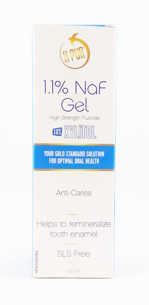 X-PUR GEL SODIUM FLUORIDE 1.1% NAF 120ML - Queensborough Community Pharmacy - 1