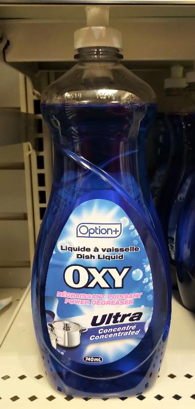 OPTION+ DISH SOAP OXY ULTRA 740ML