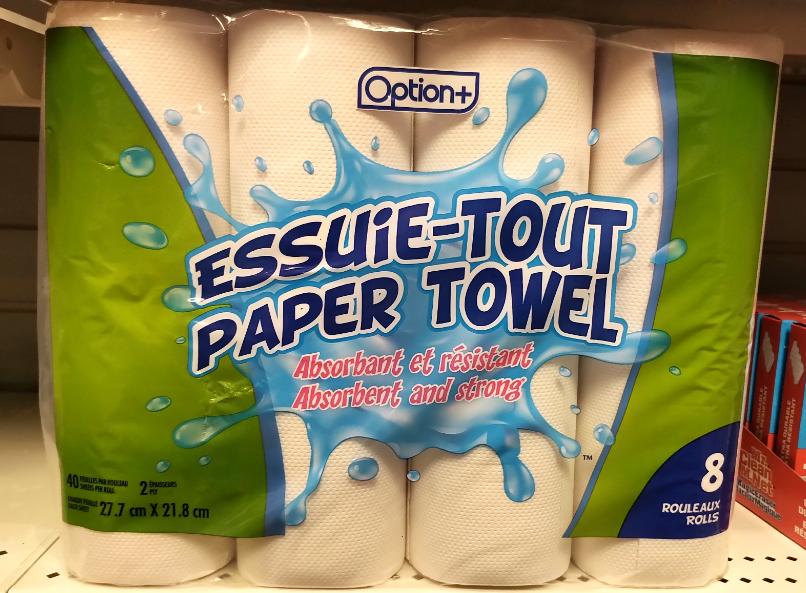 OPTION+ PAPER TOWEL