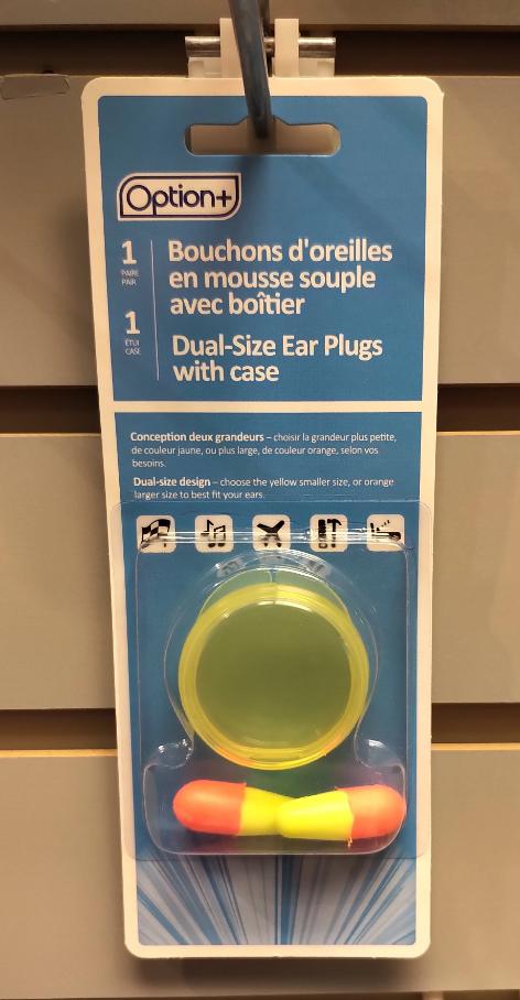 OPTION+ SOFT FOAM EAR PLUG 2