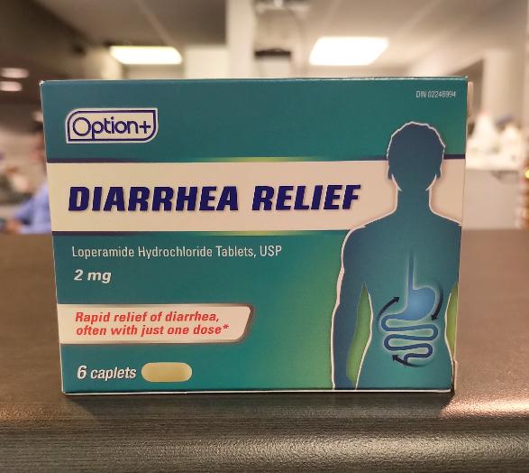 OPTION+ ANTI-DIARRHEAL 6 CAPLETS
