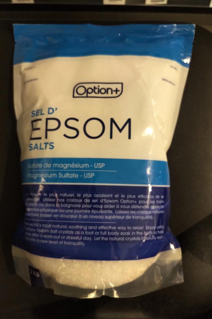 OPTION+ EPSOM SALTS 2KG