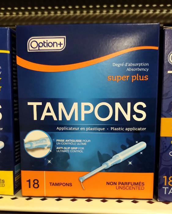 OPTION+ SUPER PLUS TAMPON