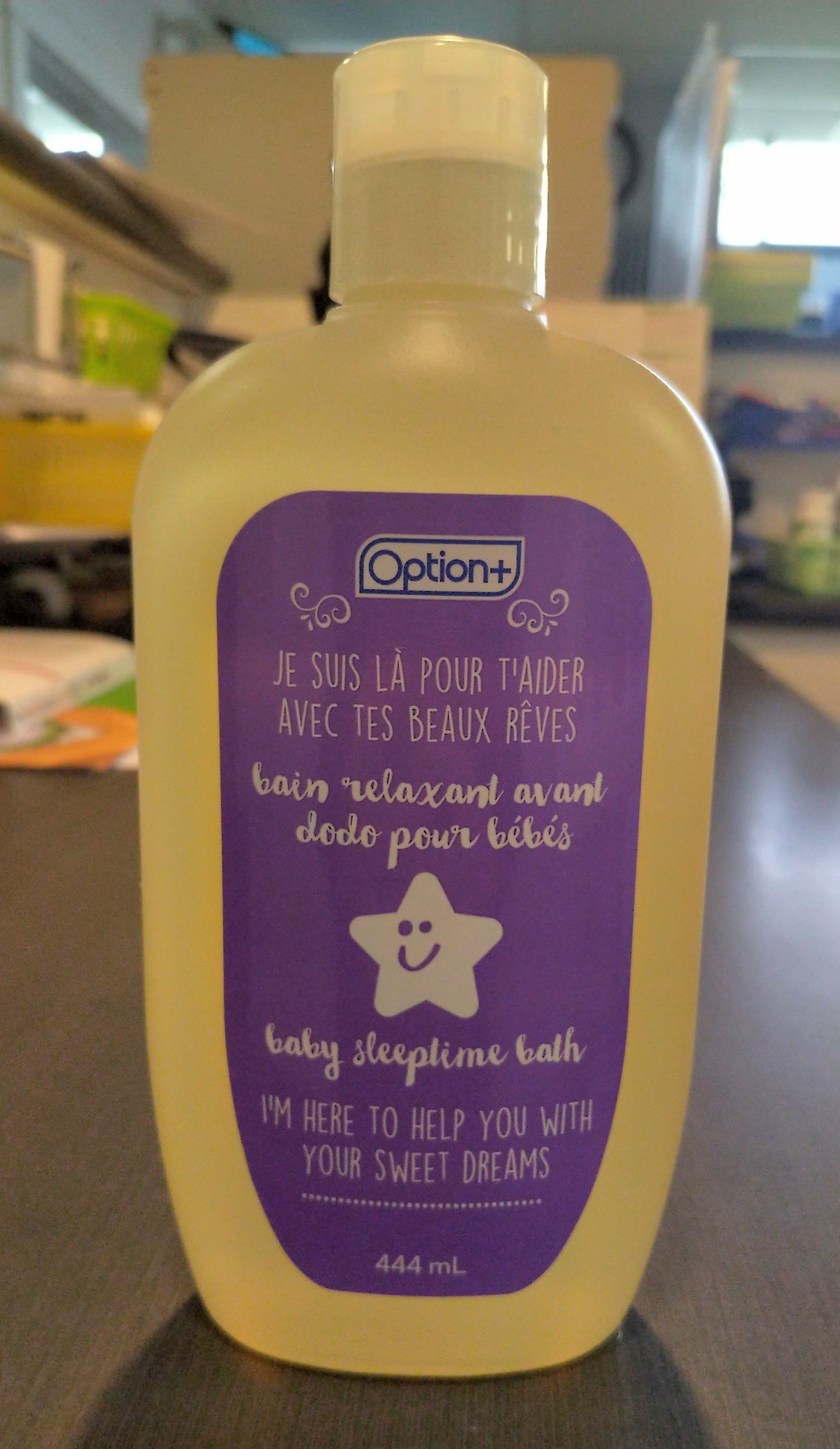 OPTION+ BABY RELAXATION SLEEPTIME BATH 444ML