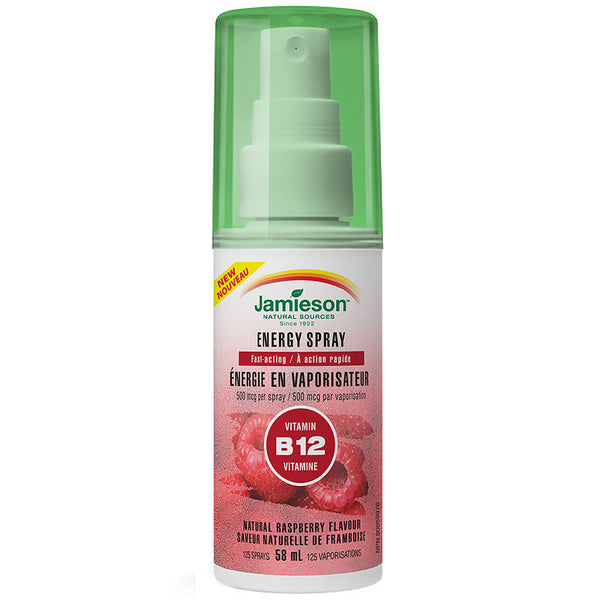 JAMIESON B12 ENERGY SPRAY 58ML - Queensborough Community Pharmacy