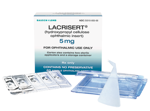 LACRISERT 5MG 60'S