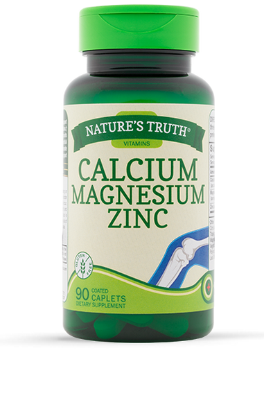 NATURE'S TRUTH CAL/MAG/ZINC TB 90