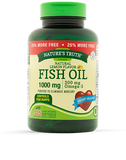 NATURE'S TRUTH FISH OIL 1000MG LEMON FLAV S/GEL125
