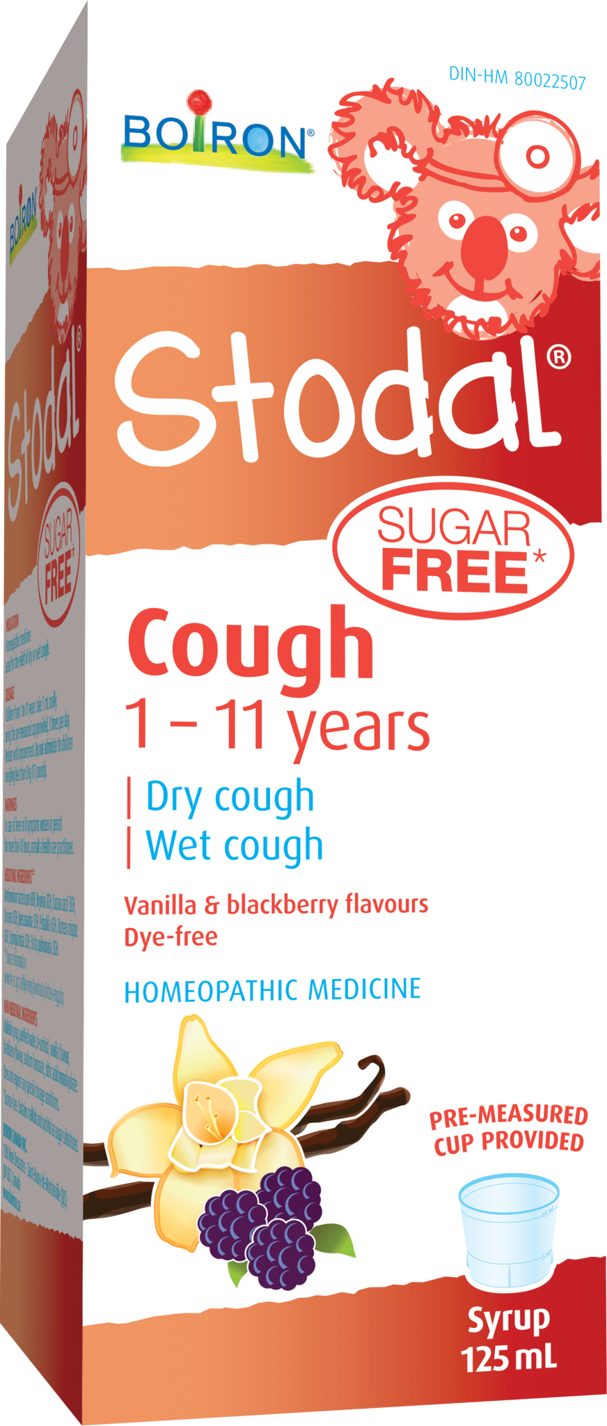 STODAL CHILDREN COUGH SYRUP SUGAR FREE 125ML - Queensborough Community Pharmacy