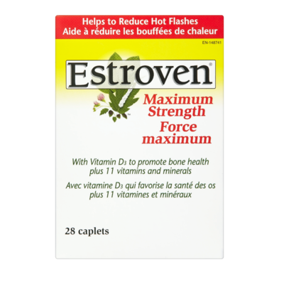 ESTROVEN MAXIMUM STRENGTH TABS 28'S - Queensborough Community Pharmacy