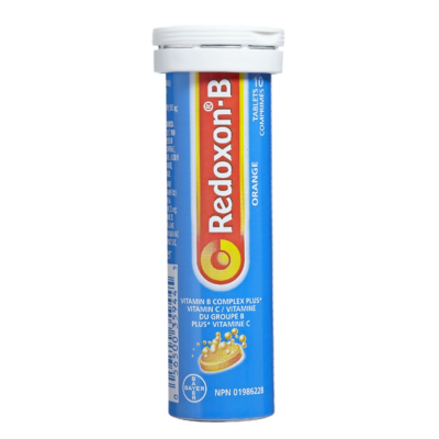 REDOXON EFFERVESCENT VIT B & C ORANGE 10'S - Queensborough Community Pharmacy