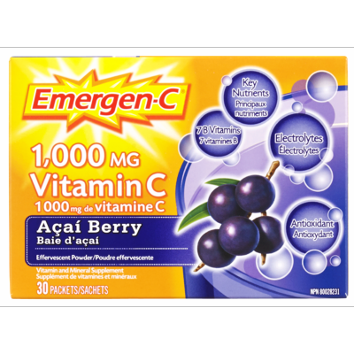 EMERGEN-C ACAI BERRY 30'S - Queensborough Community Pharmacy