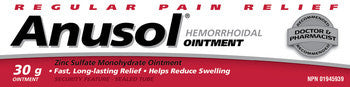 ANUSOL OINT 30G - Queensborough Community Pharmacy