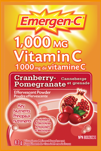 EMERGEN-C CRANBERRY POMEGRANATE 30'S - Queensborough Community Pharmacy