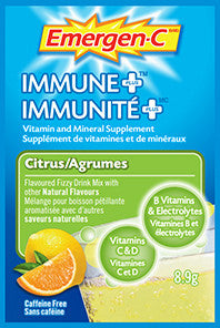 EMERGEN-C IMMUNE+ CITRUS 24'S - Queensborough Community Pharmacy