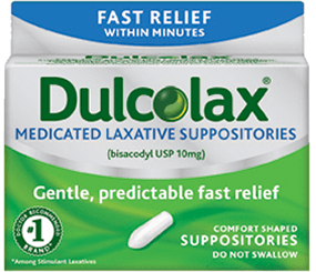 DULCOLAX SUPP 10MG 6'S - Queensborough Community Pharmacy