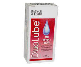 DUOLUBE OPHTH OINT 3.5G - Queensborough Community Pharmacy