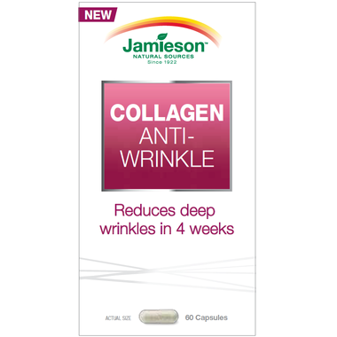 JAMIESON COLLAGEN ANTI-WRINKLE CAPSULES 60'S