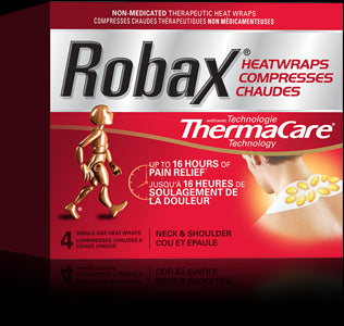 ROBAX HEATWRAPS NECK & SHOULDER 4'S - Queensborough Community Pharmacy