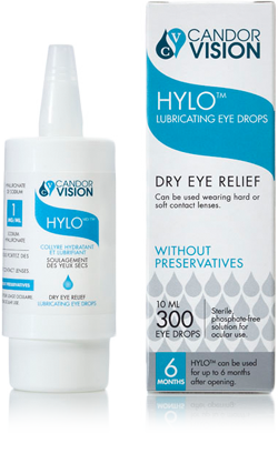 HYLO LUBRICANT EYE DROPS 10ML - Queensborough Community Pharmacy