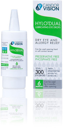 HYLO DUAL EYE DROPS 10ML - Queensborough Community Pharmacy