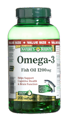 NATURE'S BOUNTY OMEGA 3 1200MG SOFTGELS 200'S - Queensborough Community Pharmacy