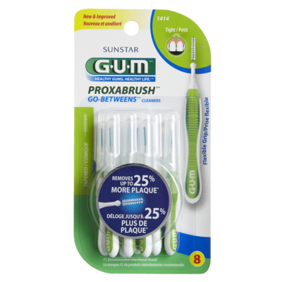 GUM Proxabrush Go-Betweens Cleaners 8 Picks - Queensborough Community Pharmacy