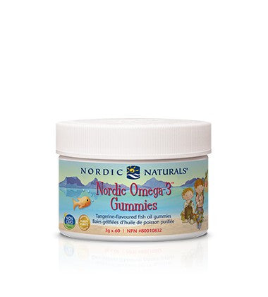 NORDIC NATURALS CHILDREN'S OMEGA 3 GUMMY 60'S - Queensborough Community Pharmacy