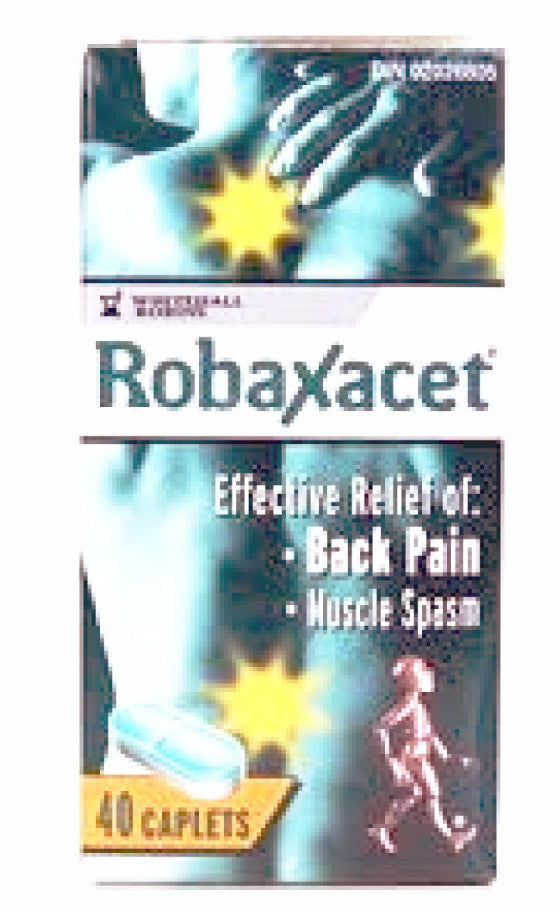 ROBAXACET CPLT 40'S - Queensborough Community Pharmacy