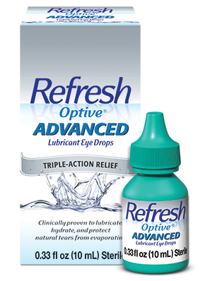 ALLERGAN REFRESH OPTIVE ADVANCED 10ML - Queensborough Community Pharmacy