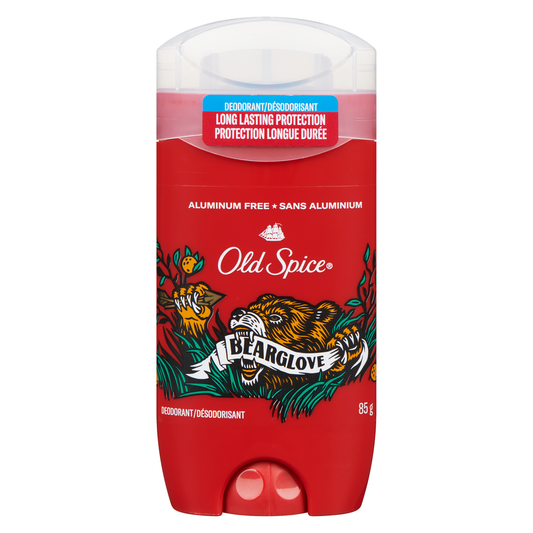 Old Spice Bearglove Aluminum-Free Deodorant Stick, 85 g
