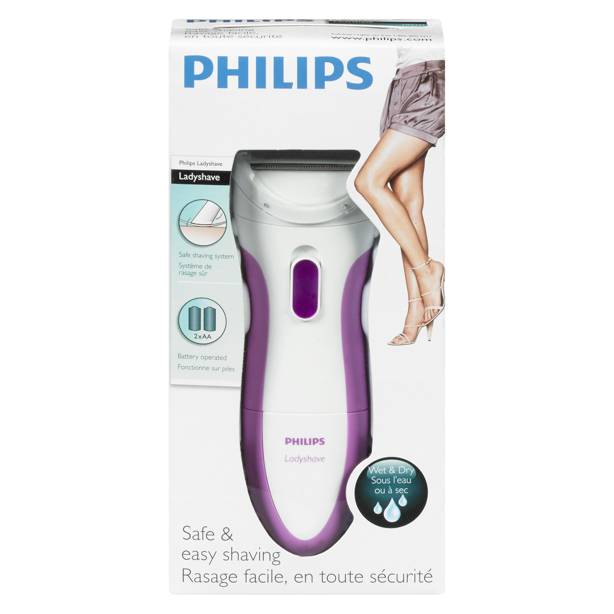 Philips SatinShave Essential Wet & Dry Electric Shaver HP6341/00