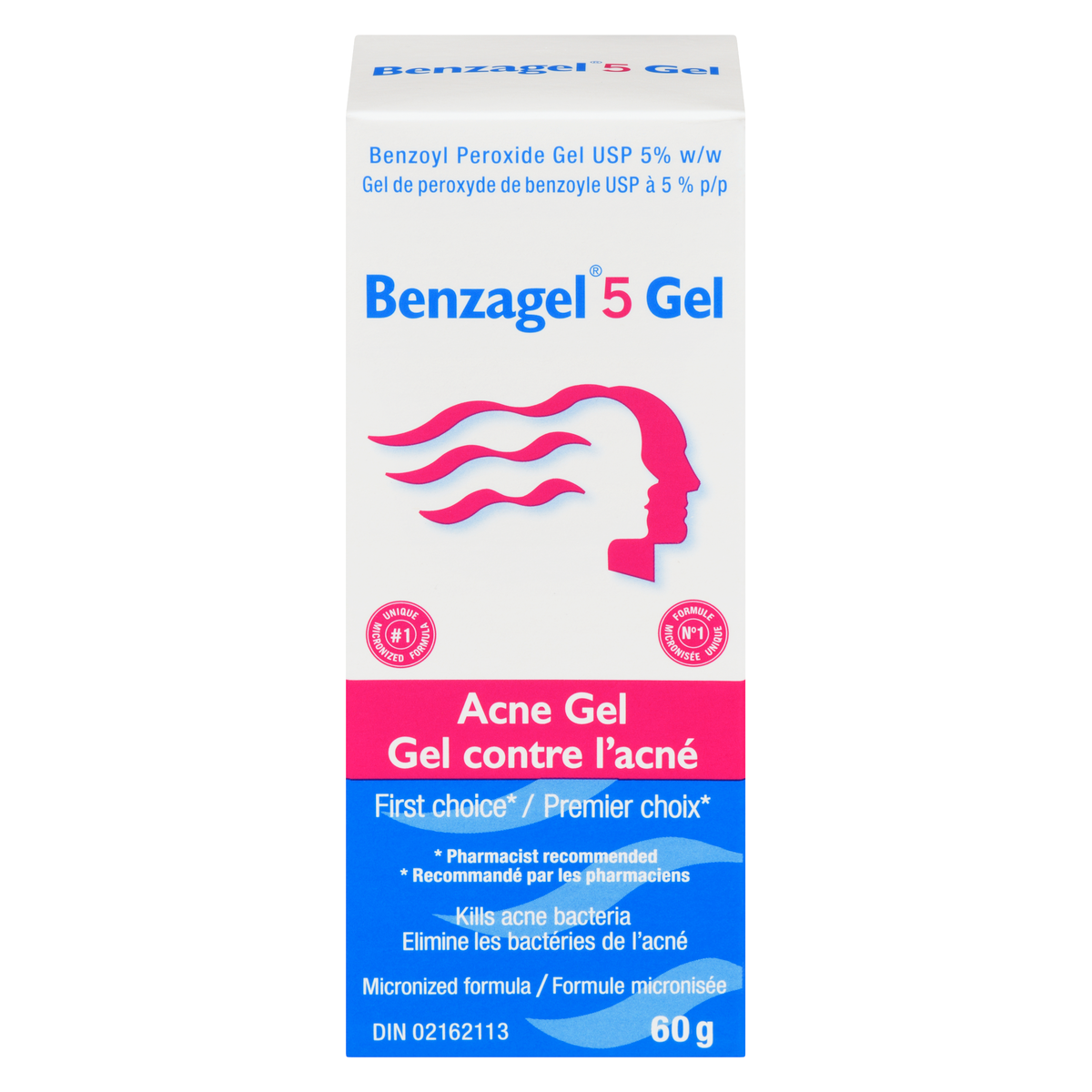 Benzagel 5% Acne Gel, 60 g