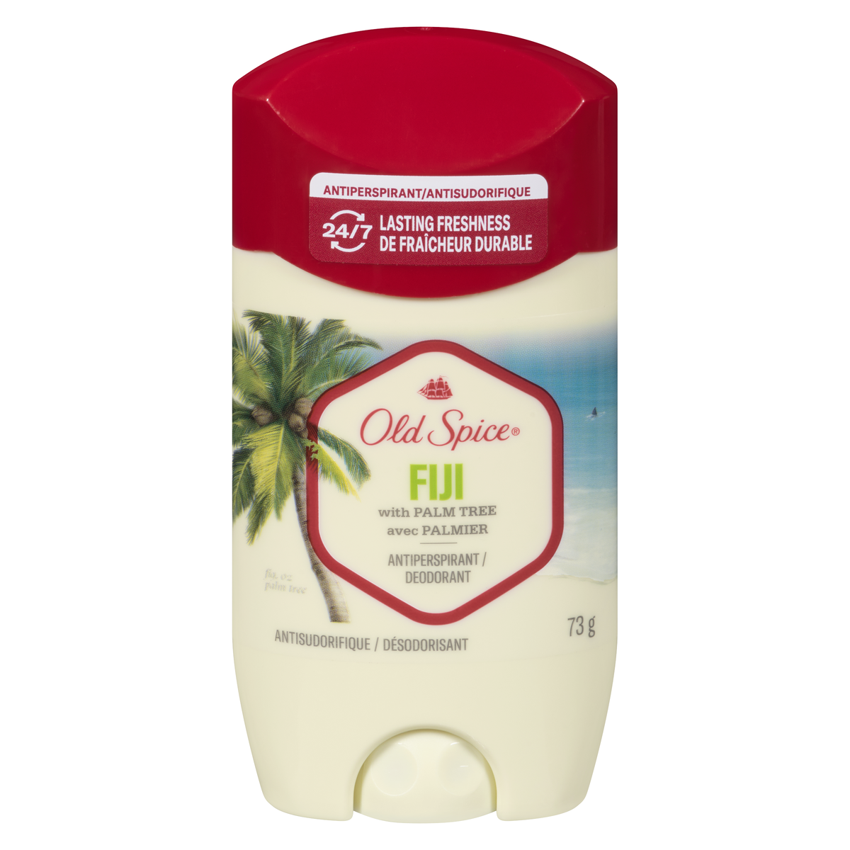 Old Spice Fiji with Palm Tree Invisible Solid Antiperspirant & Deodorant, 73 g