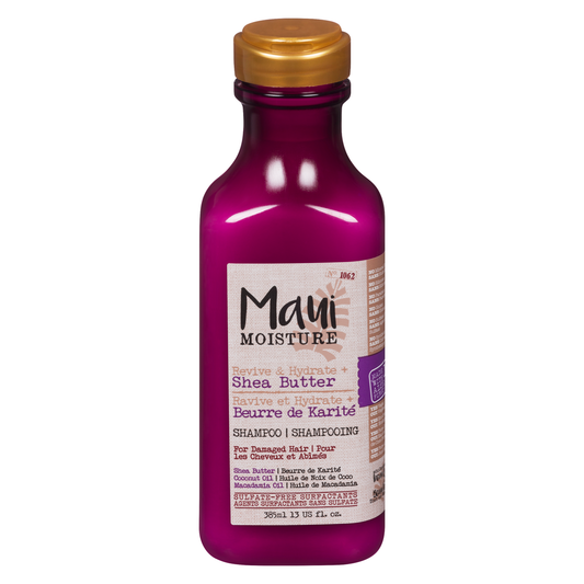 Maui Moisture Revive & Hydrate Shea Butter Shampoo, 385 mL