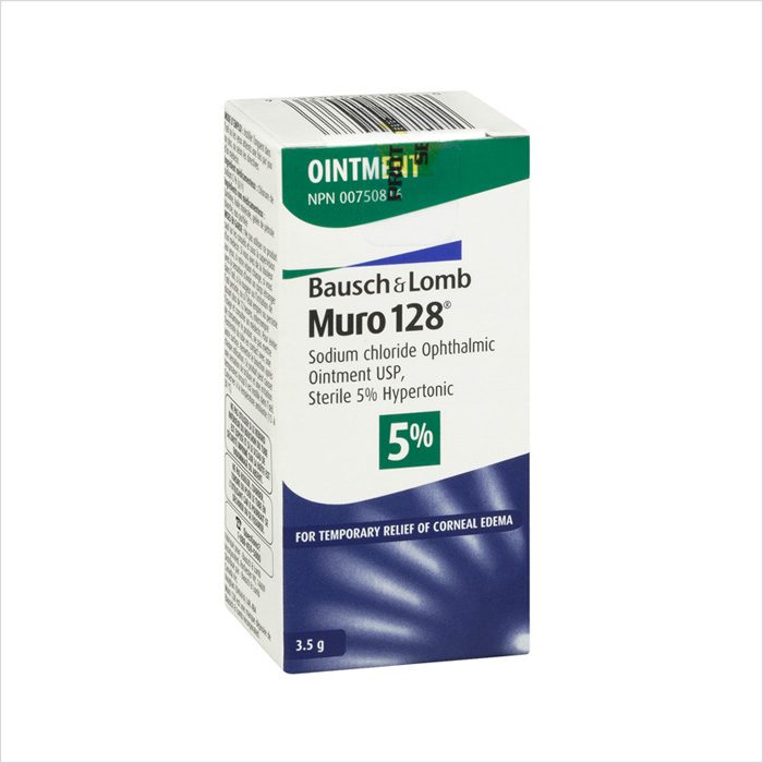 Muro 128 5% Ophthalmic Ointment, 3.5 g