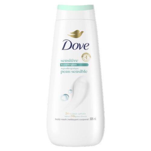 Dove Sensitive Skin Hypoallergenic Body Wash 325 mL