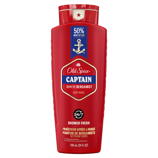 Old Spice Red Collection Captain Body Wash, 709 mL