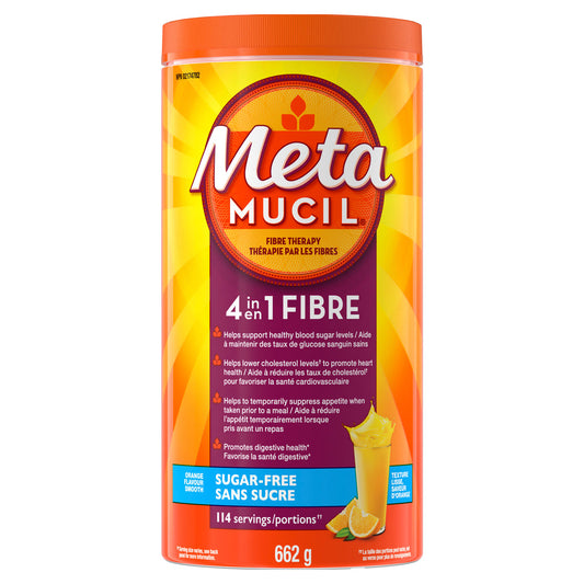 Metamucil Premium Blend Original Flavour Psyllium Fibre Powder, 667 g (114 Doses)