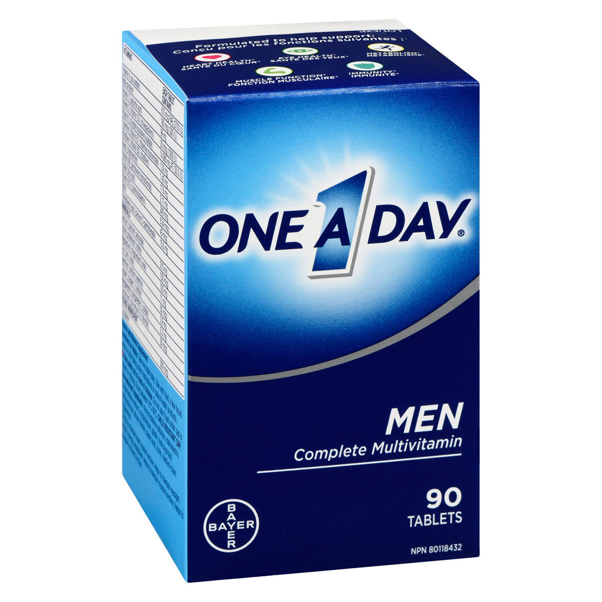 One A Day Men Complete Multivitamin Tablets, 90 Tablets