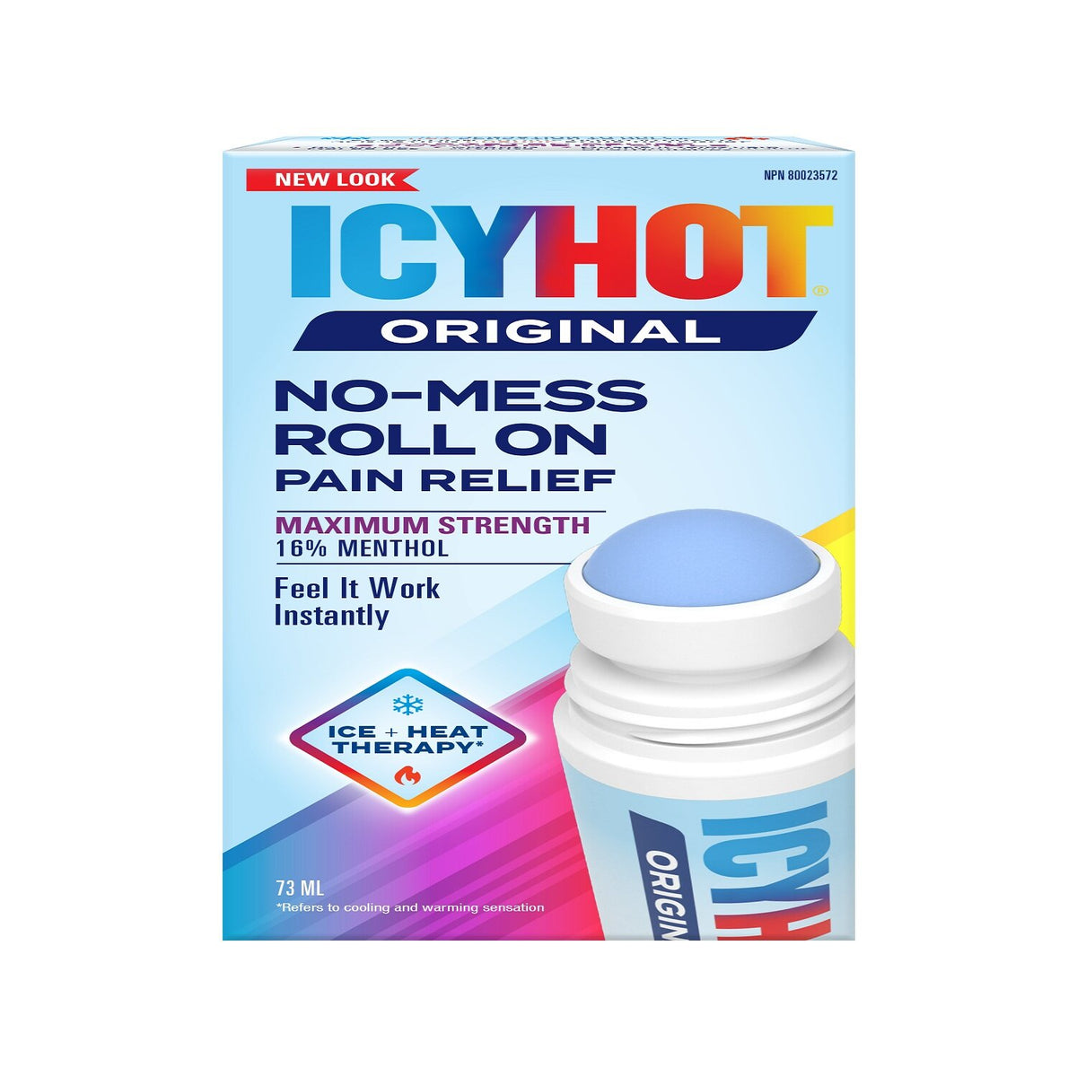 Icy Hot Medicated No Mess Applicator, 73 mL