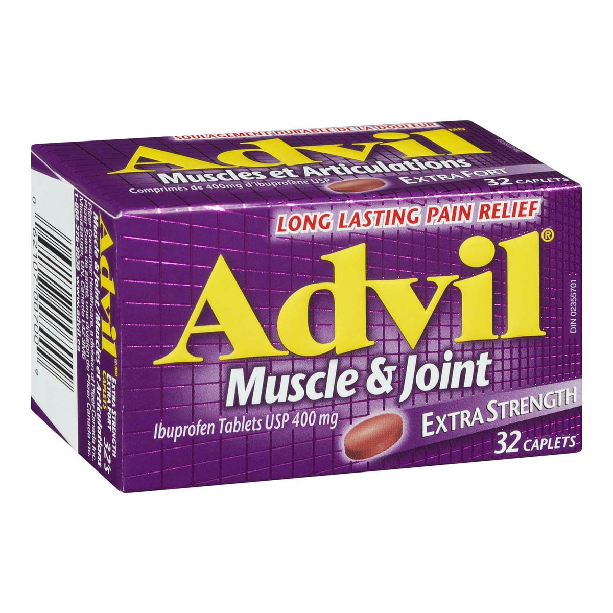 Advil Muscle & Joint Extra Strength Caplets 400 mg, 32 Caplets