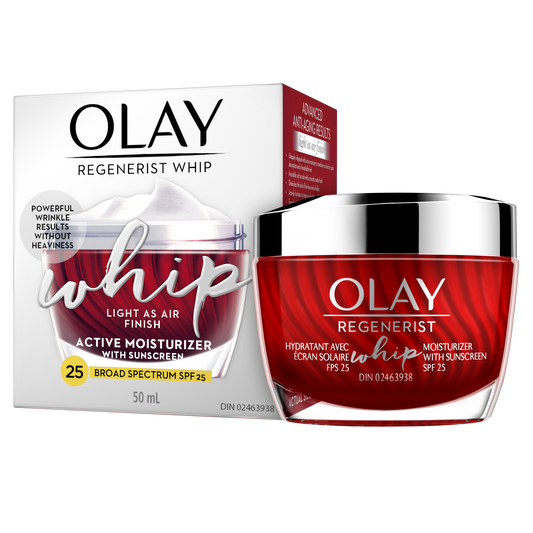 Olay Regenerist Whip Face Moisturizer SPF 25, 50 mL